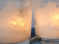 „Eiskristall“- Glas