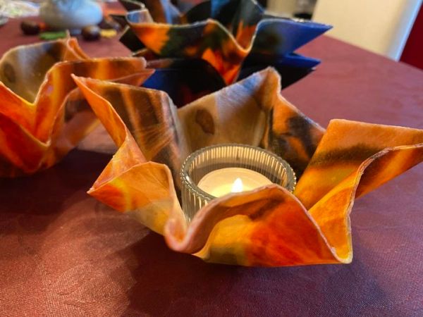 Servietten-Wachsschalen